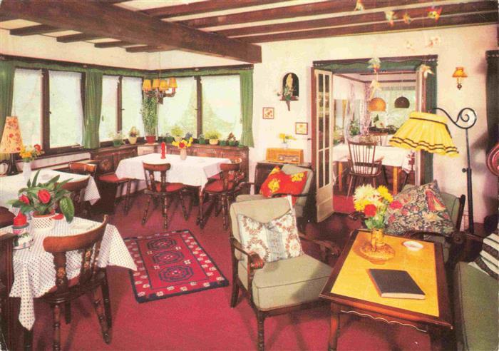 Lenzkirch Hochschwarzwald BW Pension Hubertus Gastraum