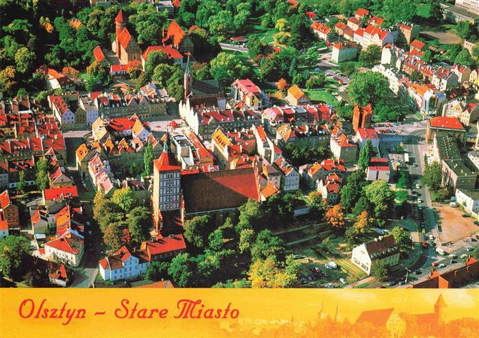 OLSZTYN Allenstein PL Fliegeraufnahme