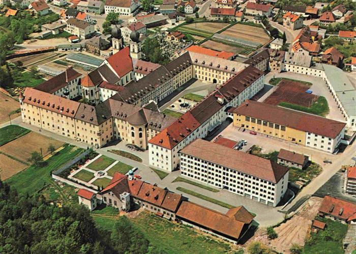 Metten Regen Benediktinerabtei mit Schuelerheim