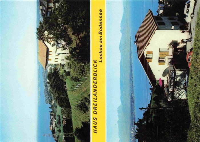 Lochau Bregenz Vorarlberg Gaestehaus Haus Dreilaenderblick Blick auf den Bodense