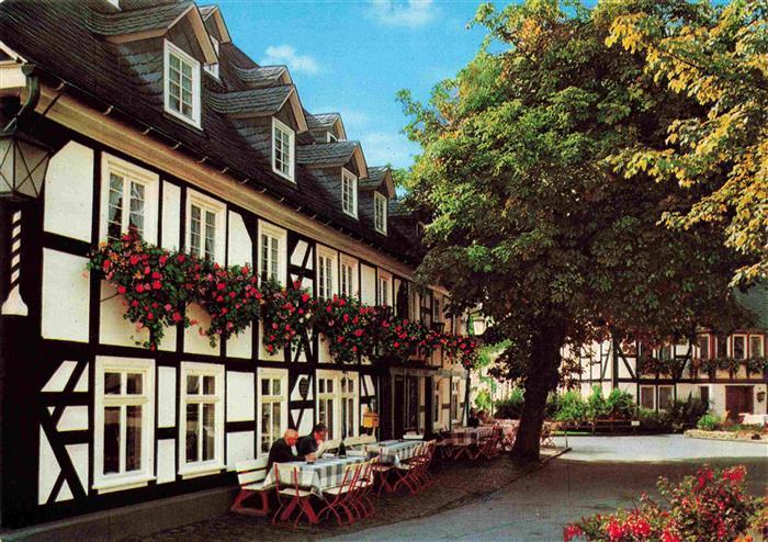 Oberkirchen Sauerland Schmallenberg Gasthof Schuette Fachwerkhaus