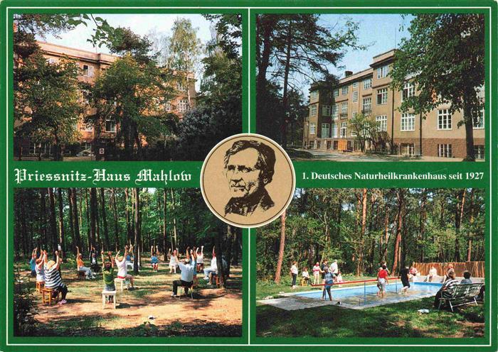 Mahlow Blankenfelde-Mahlow Priessnitz-Haus 1. Deutsches Naturheilkrankenhaus sei