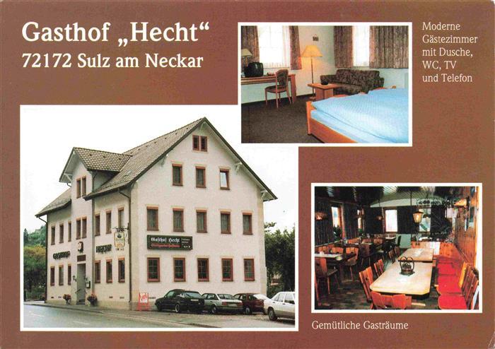 Sulz Neckar Gasthof Hecht Gaestezimmer Gastraum