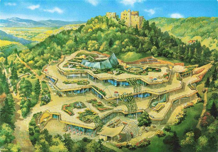 BADENWEILER BW Das neue Kurhaus Kuenstlerkarte